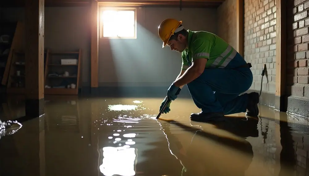 Professional water damage restoration services in Nowata, OK